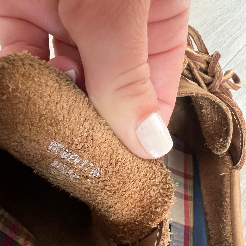 Sperry Top sider women’s Leather boat shoes 7W - Picture 4 of 4